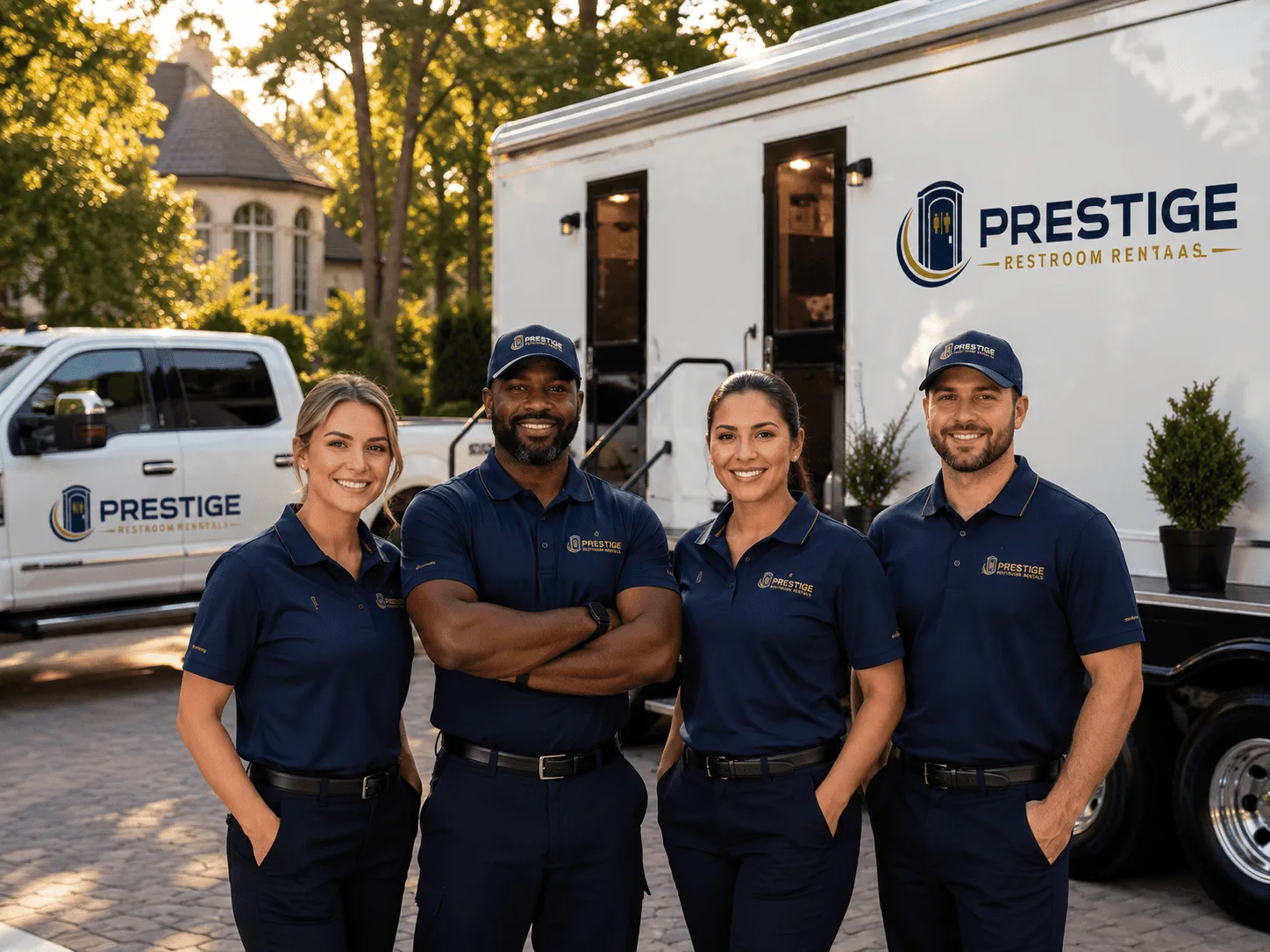 Trusted Luxury Portable Restrooms company in Provencal, LA